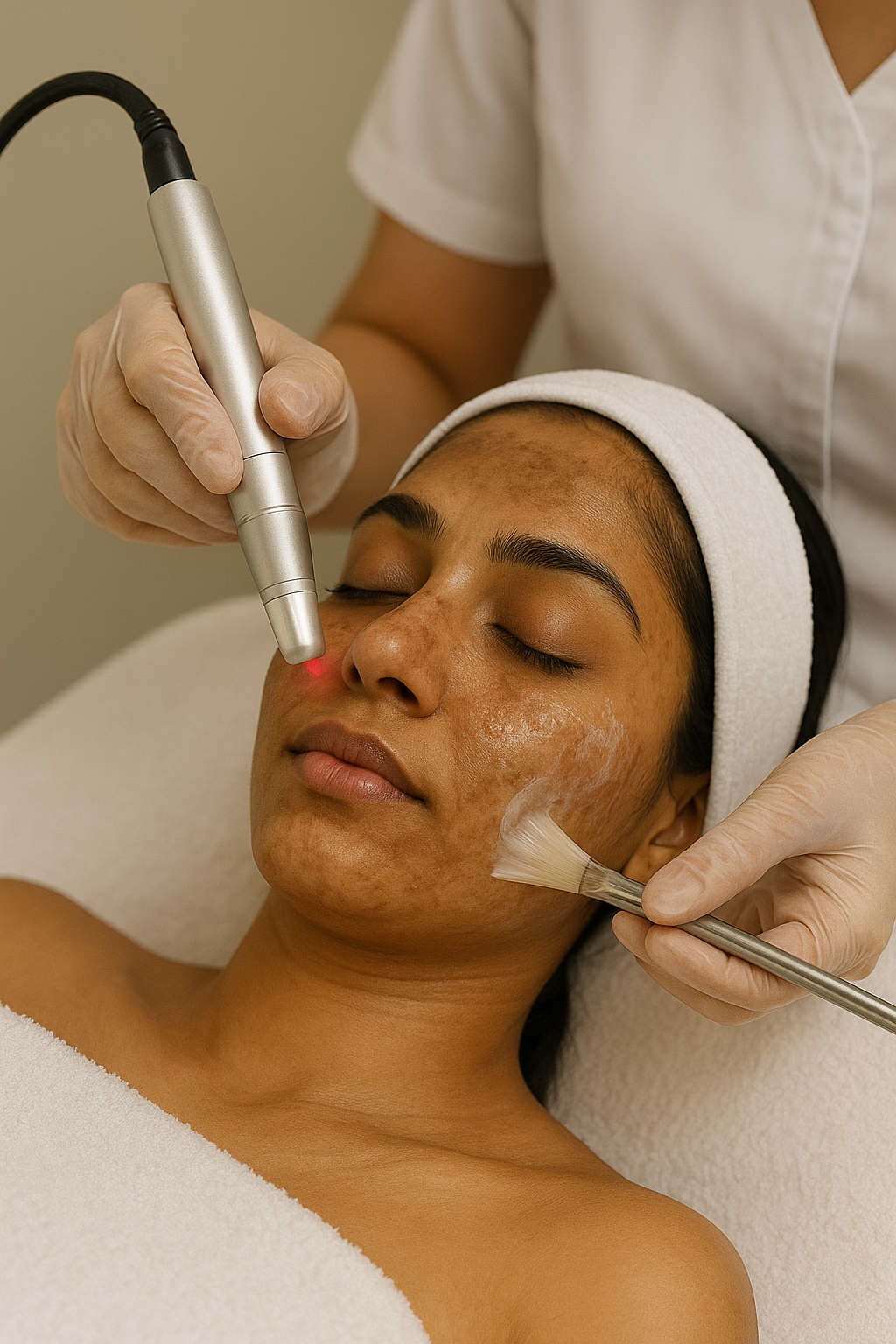 Melasma Treatment (Laser and Peel Therapy)